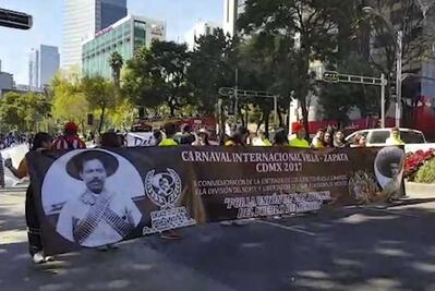 Así el ambiente en el Carnaval de la CDMX