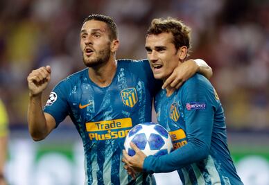 Atlético remonta en casa del Mónaco