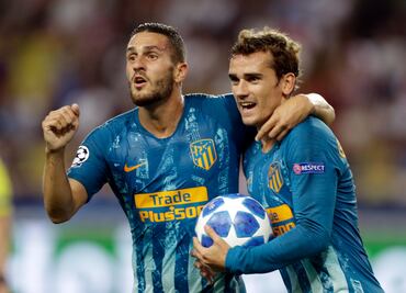 Atlético remonta en casa del Mónaco