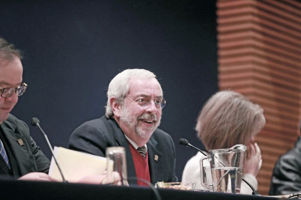 Durante la sesión del Consejo Universitario, encabezada por el rector Enrique Graue, también se abordó el temas de seguridad en la UNAM. (FOTO: ALEJANDRA LEYVA. EL UNIVERSAL)
