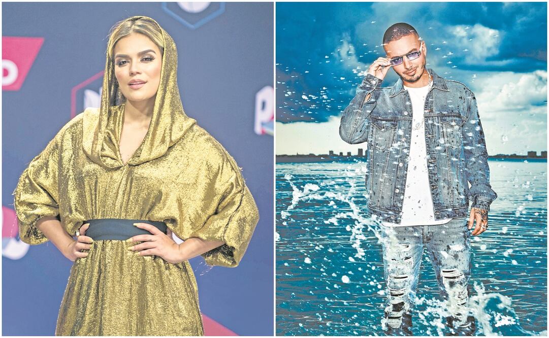 Karol G y J Balvin. Fotos: Archivo