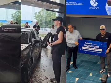 Marco Verde recibe auto tras su medalla en París 2024, tendrá gasolina gratis un año