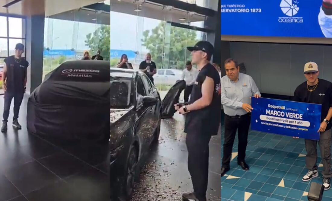 Marco Verde recibe auto tras su medalla en París 2024, tendrá gasolina gratis un año