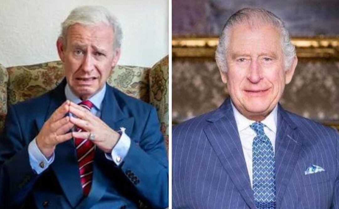 Guy Ingle no para de sorprender al mundo con el parecido que tiene con el Rey Carlos III. Fotos: Jooney Woodward, The Observer / Instagram: Realfamilia.