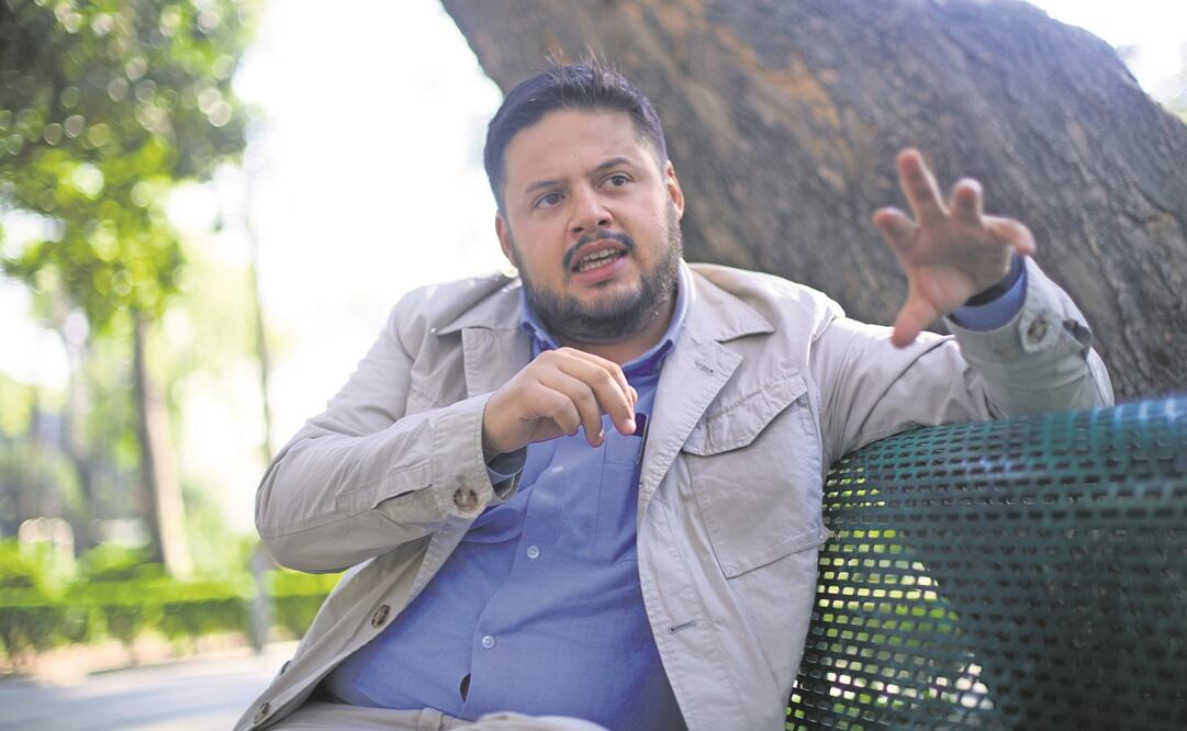 Sebastián Ramírez, presidente de Morena en la Ciudad de México, resaltó la organización del partido rumbo a 2024. Foto: Germán Espinosa / EL UNIVERSAL