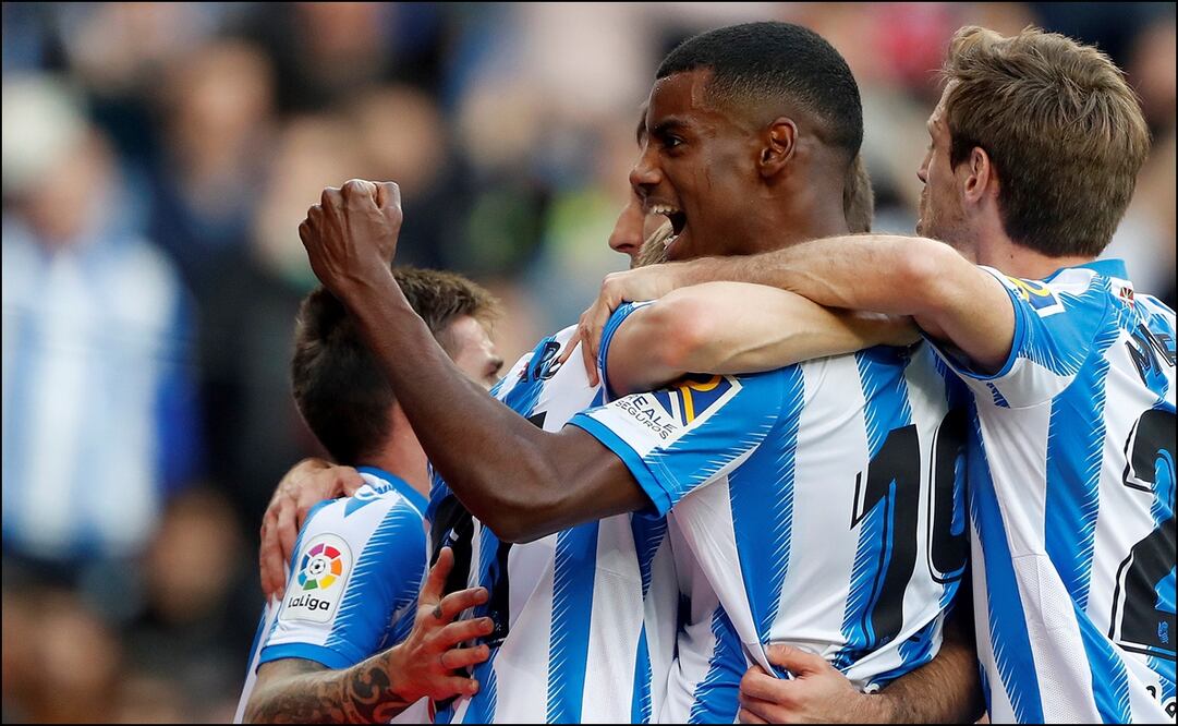 Jugador de la Real Sociedad. Foto: EFE