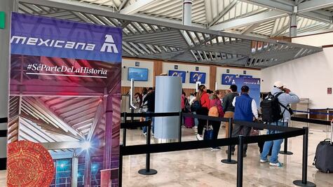 Vuelo en Mexicana: retraso de 3 horas, pero con frutilupis