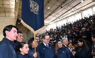 UNAM abandera a más de 600 deportistas rumbo a competencias nacionales 2026; rector les desea éxito