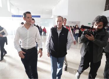 Recibe Alejadro Murat a José Antonio Meade