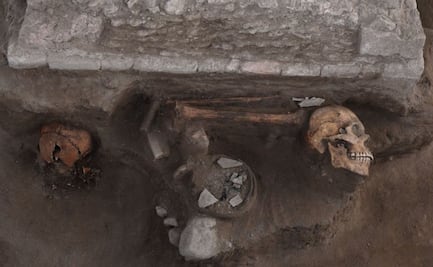 INAH descubre altar tolteca con restos óseos humanos en Tula, Hidalgo; fue hallado en obras del Tren México-Querétaro