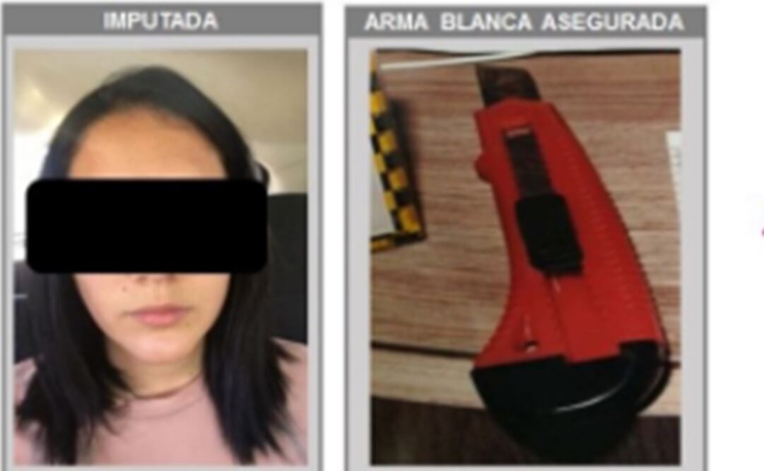 La imputada fue detenida en Tecámac, Estado de México. (CORTESÍA)