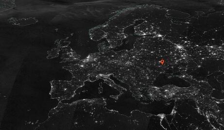 Satélite de la NASA capta apagón en Ucrania, a 19 días de la invasión rusa