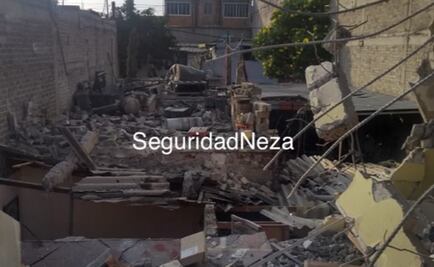 Se registra explosión en vivienda de Neza; hay tres lesionados