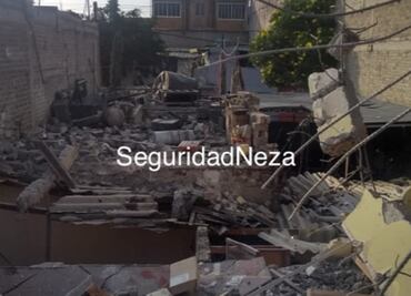 Se registra explosión en vivienda de Neza; hay tres lesionados