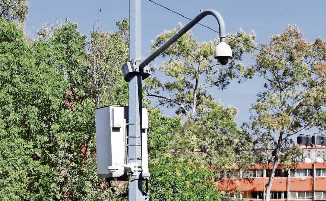 Los tótems son postes con cámaras, altavoz y botón de pánico. Foto: Archivo / EL UNIVERSAL