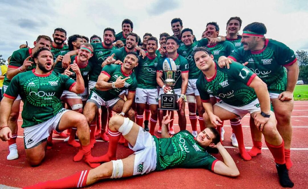 México consigue histórico triunfo en Rugby; se coronaron campeones de Norteamérica / Foto: @conadeoficial en X