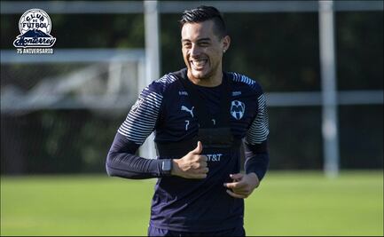 Tras superar el Covid-19, Rogelio Funes Mori reapareció con el Monterrey