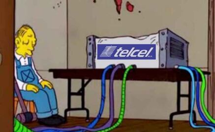 Los memes por la caída de Telcel y Telmex