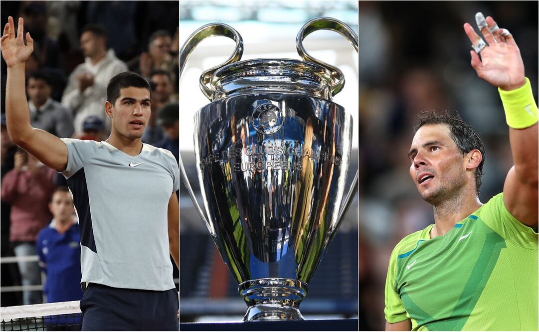Tenistas abandonan Roland Garros para ir a la final de Champions League / FOTO: ESPECIAL