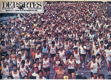Entusiasmo y caos marcaron la primera Maratón Internacional de CDMX en 1983
