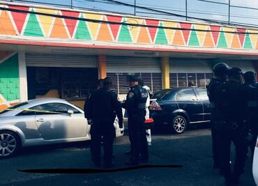 Balacera en mercado de Iztapalapa deja dos muertos y dos heridos