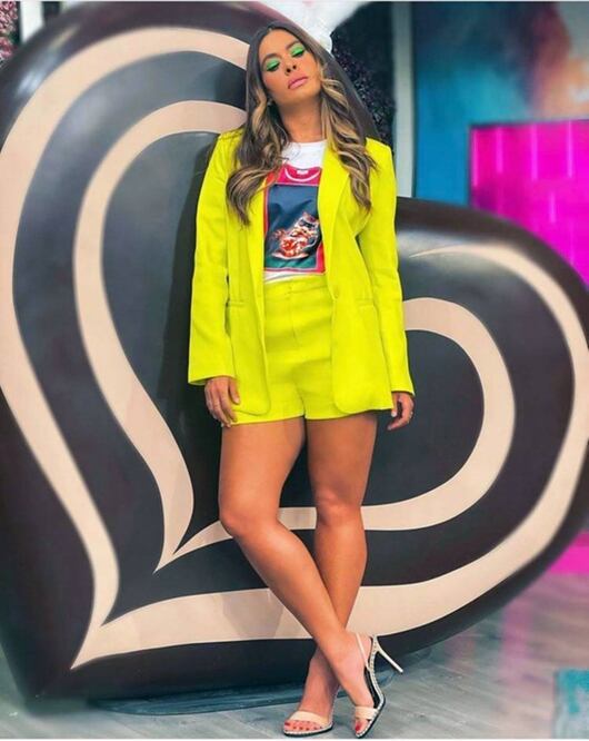 La conductora lució espectacular / Foto: Instagram