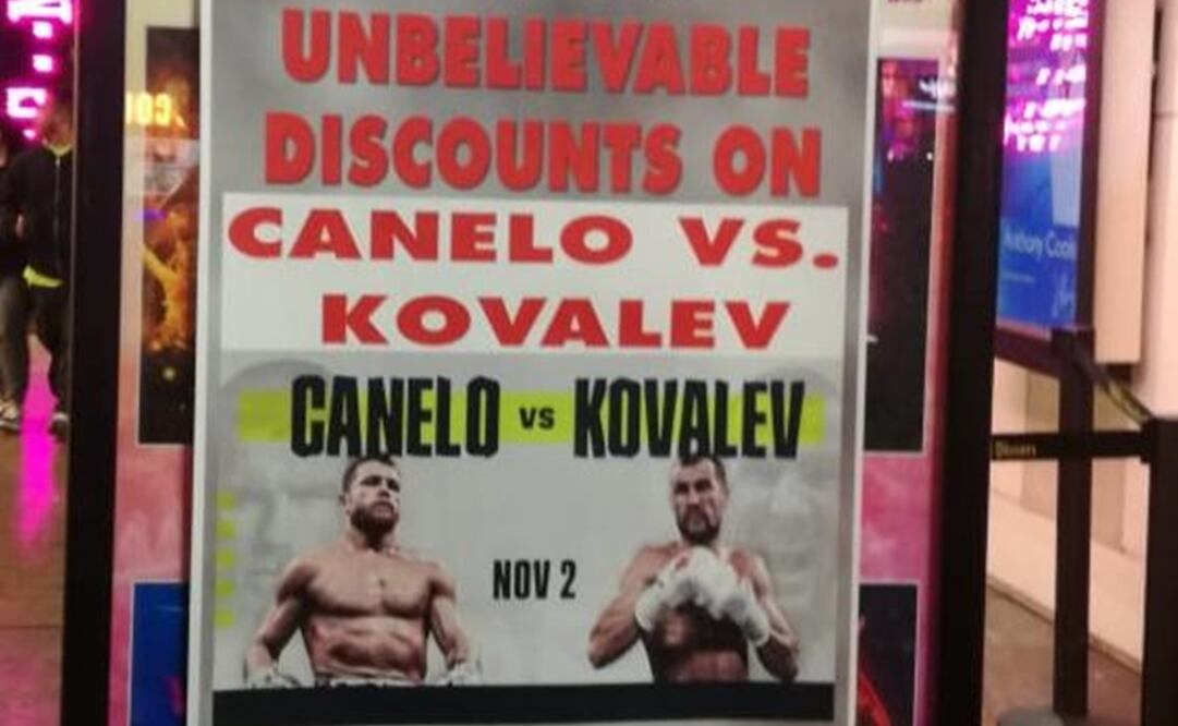 Anuncio en Las Vegas. Foto: Especial