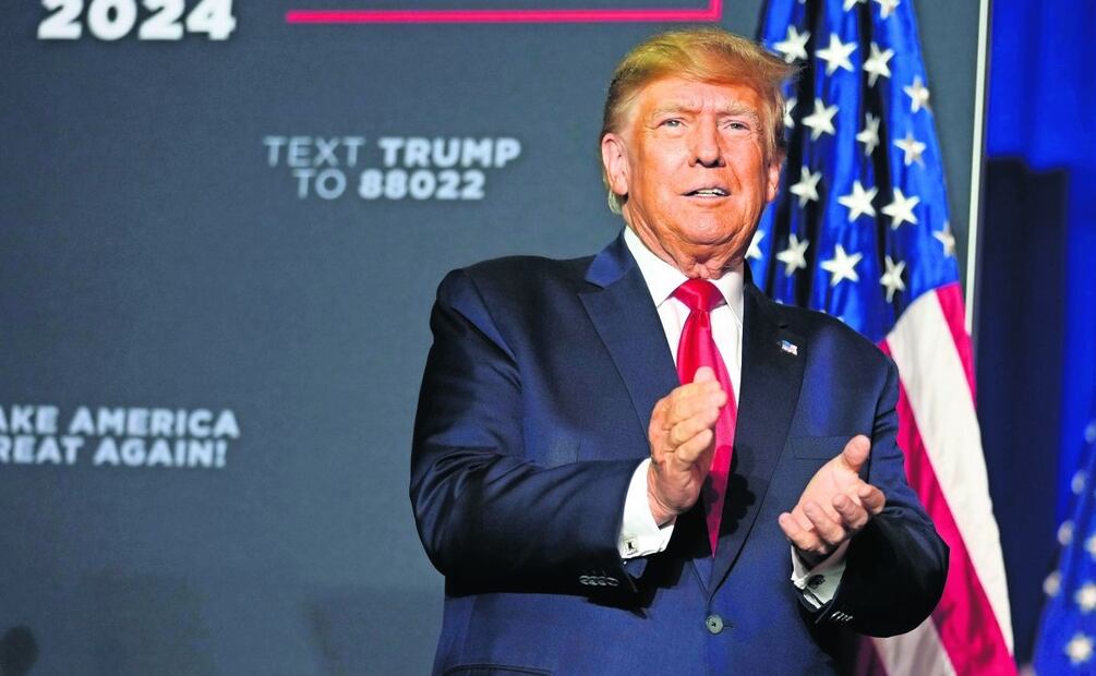 El expresidente Donald Trump. Foto: Charles Krupa / AP