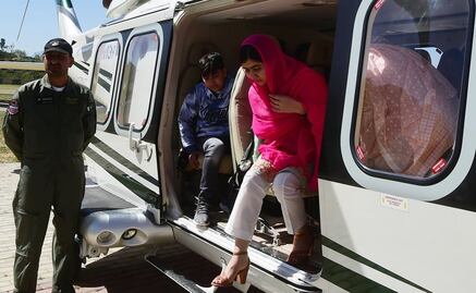 Malala vuelve a su ciudad natal cinco años después