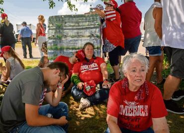 Pánico, plegarias y un acto de campaña que derivó en terror