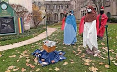 Con sus pesebres, iglesias en EU protestan por política migratoria