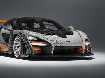Lego construye un McLaren Senna en tamaño real