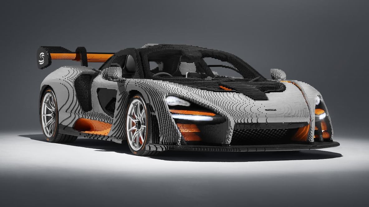 Lego construye un McLaren Senna en tamaño real