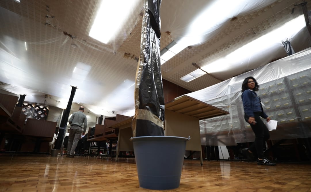 En el Museo Nacional de Antropología se han registrado goteras. Foto: Archivo EL UNIVERSAL