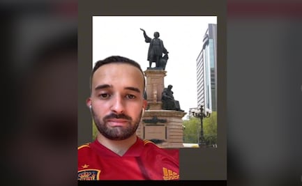 Tiktoker español critica reemplazo de estatua de Colón por mujer indígena y lo tunden en redes