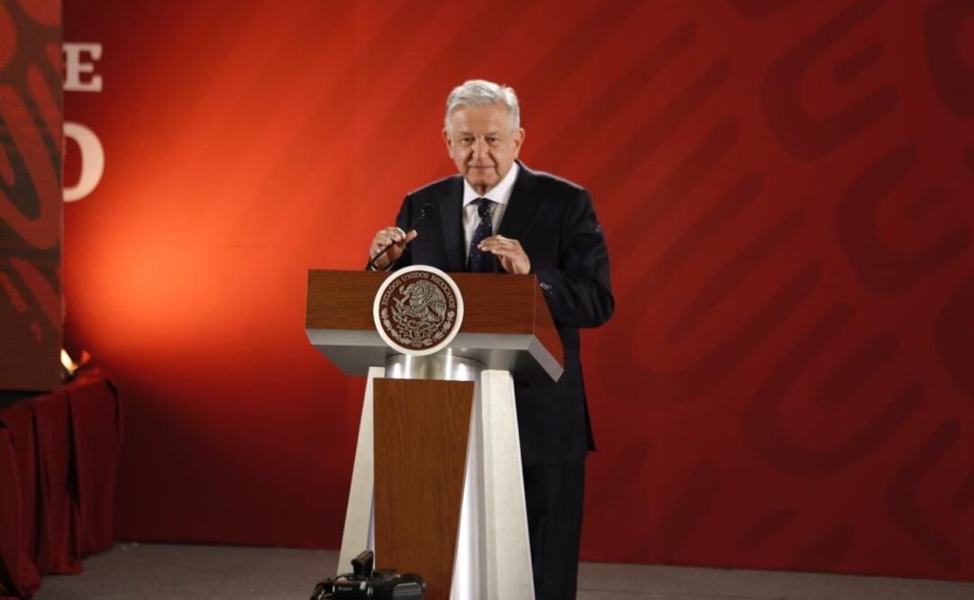 El presidente Andrés Manuel López Obrador. Foto: Agustín Salinas/EL UNIVERSAL 
