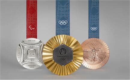 Juegos Olímpicos: Así serán las medallas de París 2024 con un trozo de la Torre Eiffel