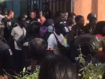 Localizan a 62 migrantes africanos a las afueras de Culiacán, Sinaloa