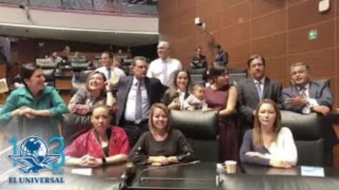 Senadores del PAN se quejan de suspensión de sesión por festejo de AMLO