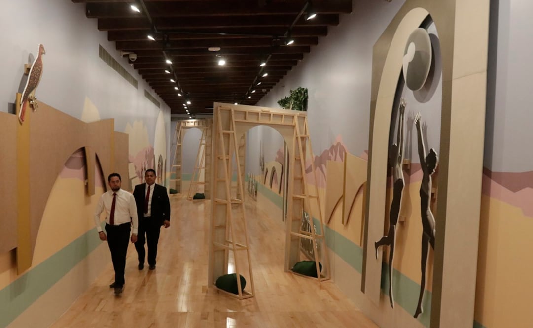 Exposición de Tatiana Bilbao en el Museo Amparo. Foto: Notimex