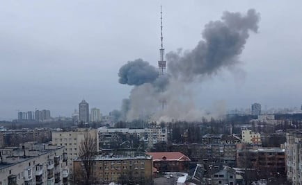 Muere camarógrafo tras bombardeo ruso a la torre de TV en Kiev