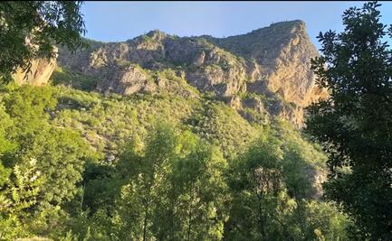 Rescatan cuerpo de senderista en el cañón El Tragadero, en Nuevo León 