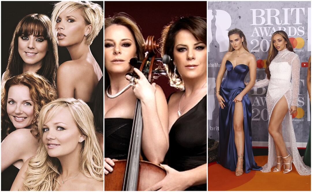 Spice Gril, Pandora y Little Mix. Fotos AP y Archivo