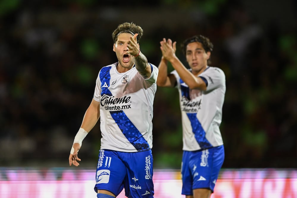 Puebla en festejo de gol, durante la Jornada 1 del Apertura 2026 - Foto: Imago7
