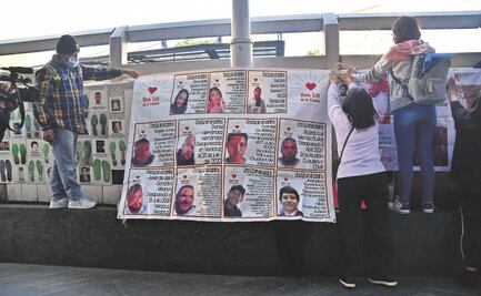 Padres de desaparecidos exigen su localización