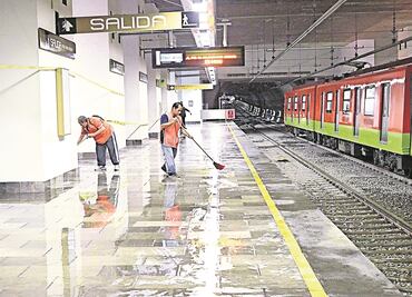 Metro suspende servicio en la estación Culhuacán de la Línea 12