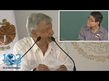 Entregan carta de agradecimiento a AMLO en Sabinas, Coahuila