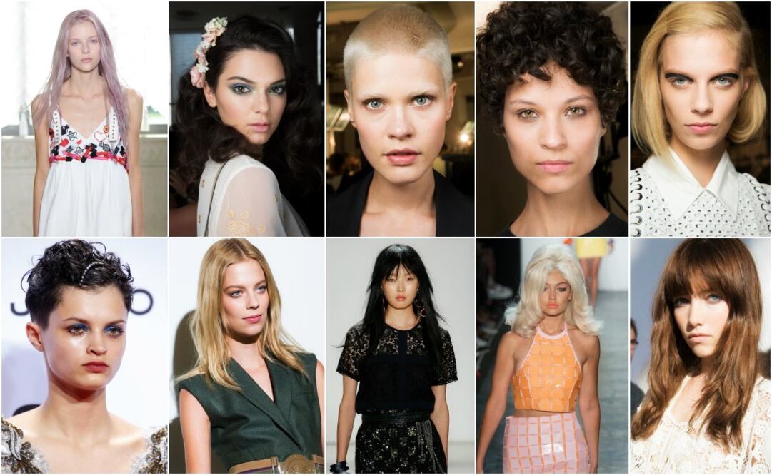 Estos son los cortes y estilos de cabello que desfilaron para Primavera 2016