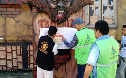 Clausuran “casa de los espantos” en Feria de Chiapas