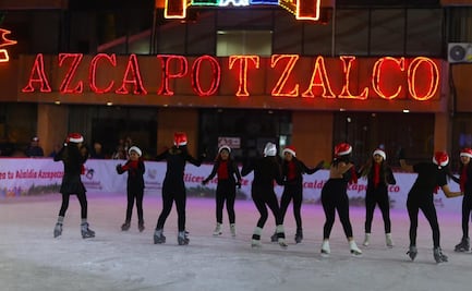 Navidad Chintolola en Azcapotzalco; inauguran mega pista de hielo gratuita en la explanada